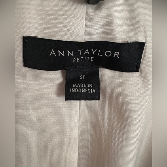 Ann Taylor Petite double knit moto jacket. - Picture 5 of 10